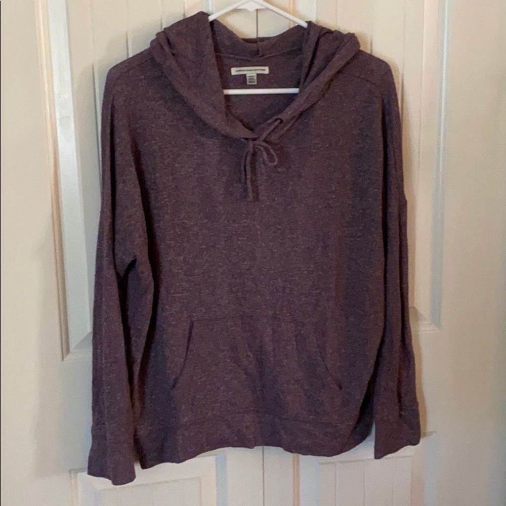American Eagle purple hoodie